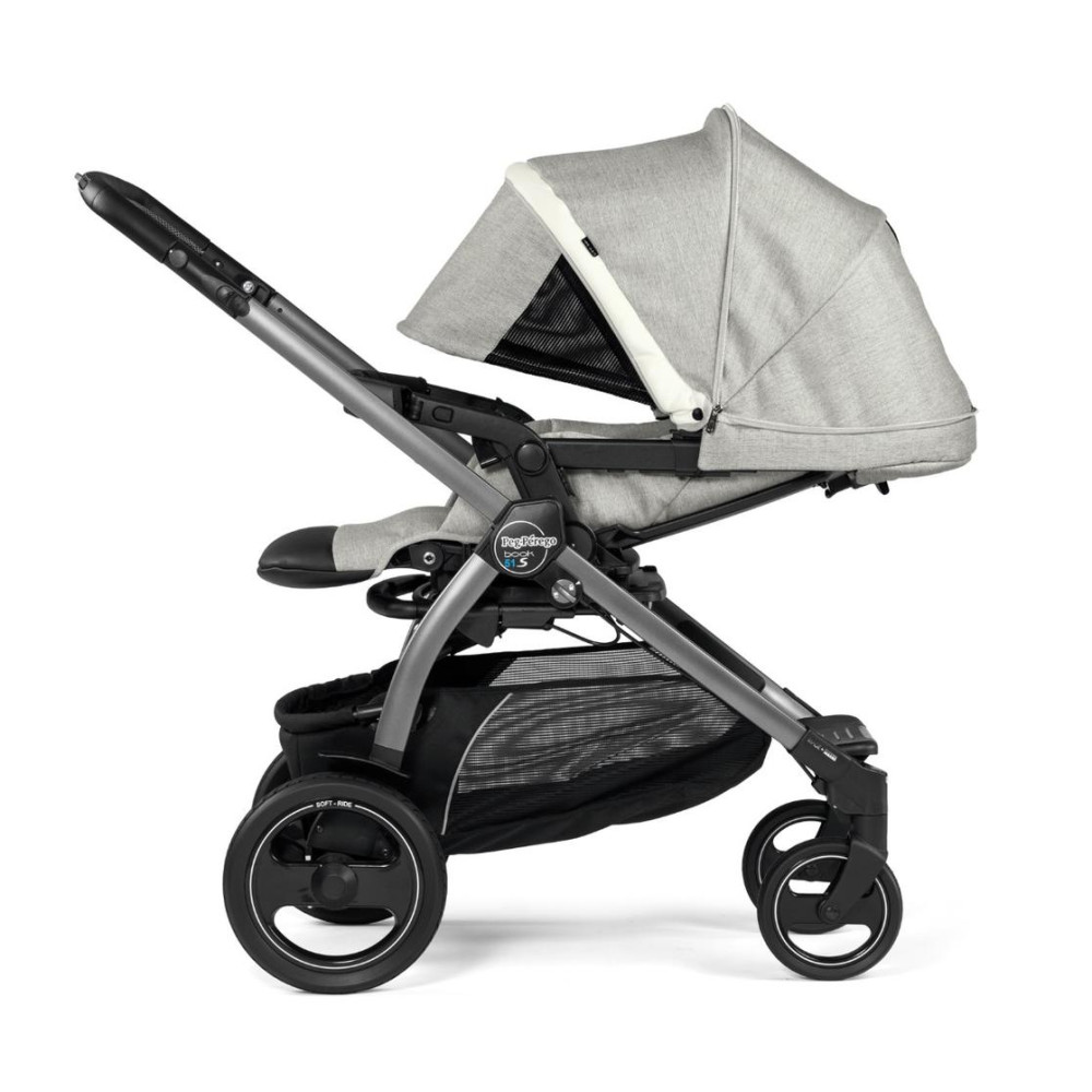 Коляска 3 в 1 Peg-Perego Book 51S Elite i-Size Luxe Pure