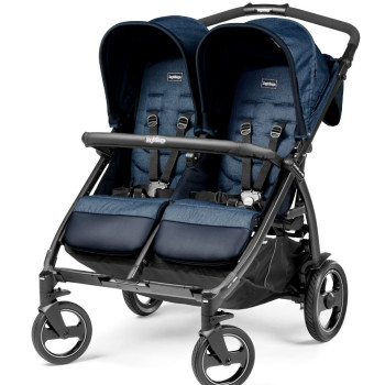 Коляска для двойни Peg-Perego Book For Two Indigo