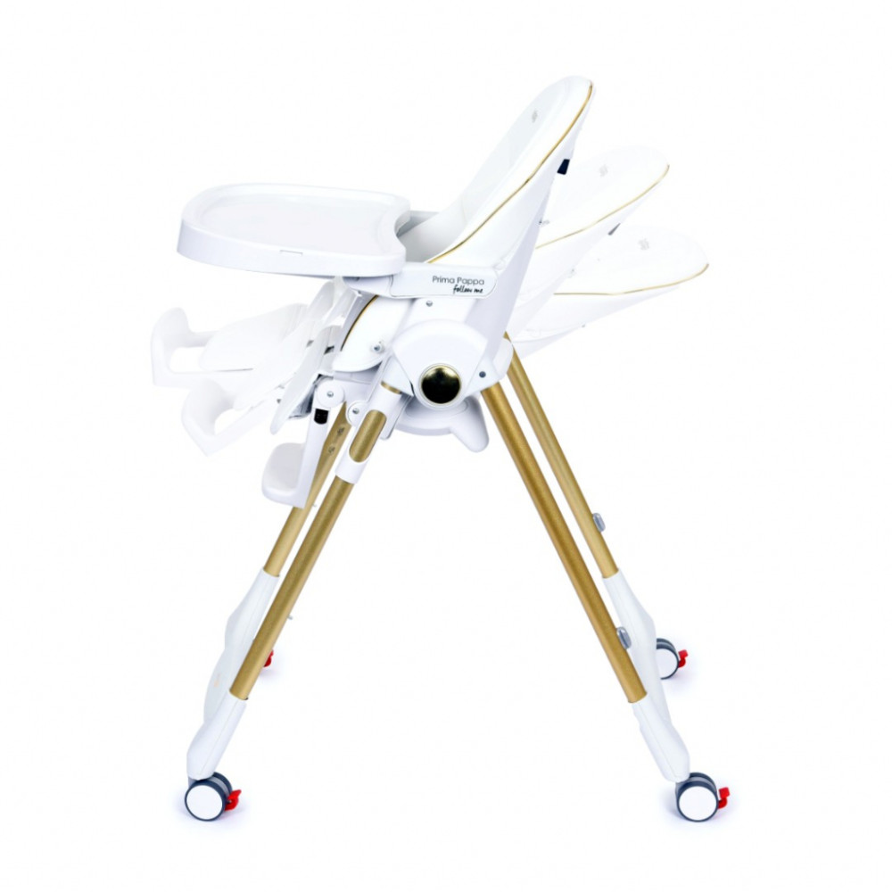 Стульчик для кормления Peg Perego Prima Pappa Follow Me Gold