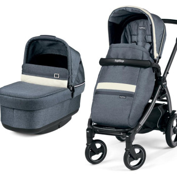 Коляска 2 в 1 Peg-Perego Book 51S Pop-Up Combo Luxe Mirage