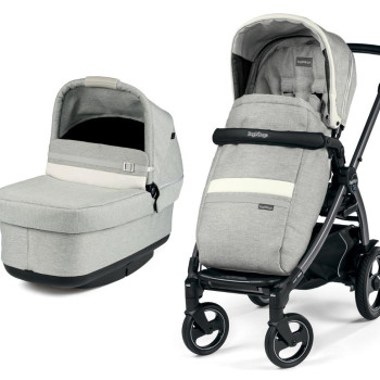 Коляска 2 в 1 Peg-Perego Book 51S Pop-Up Combo Luxe Pure