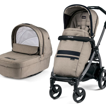 Коляска 2 в 1 Peg-Perego Book 51 Primonido Combo Luxe Ecru