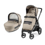 Коляска 3 в 1 Peg-Perego  Book 51S Elite i-Size Luxe Ecru