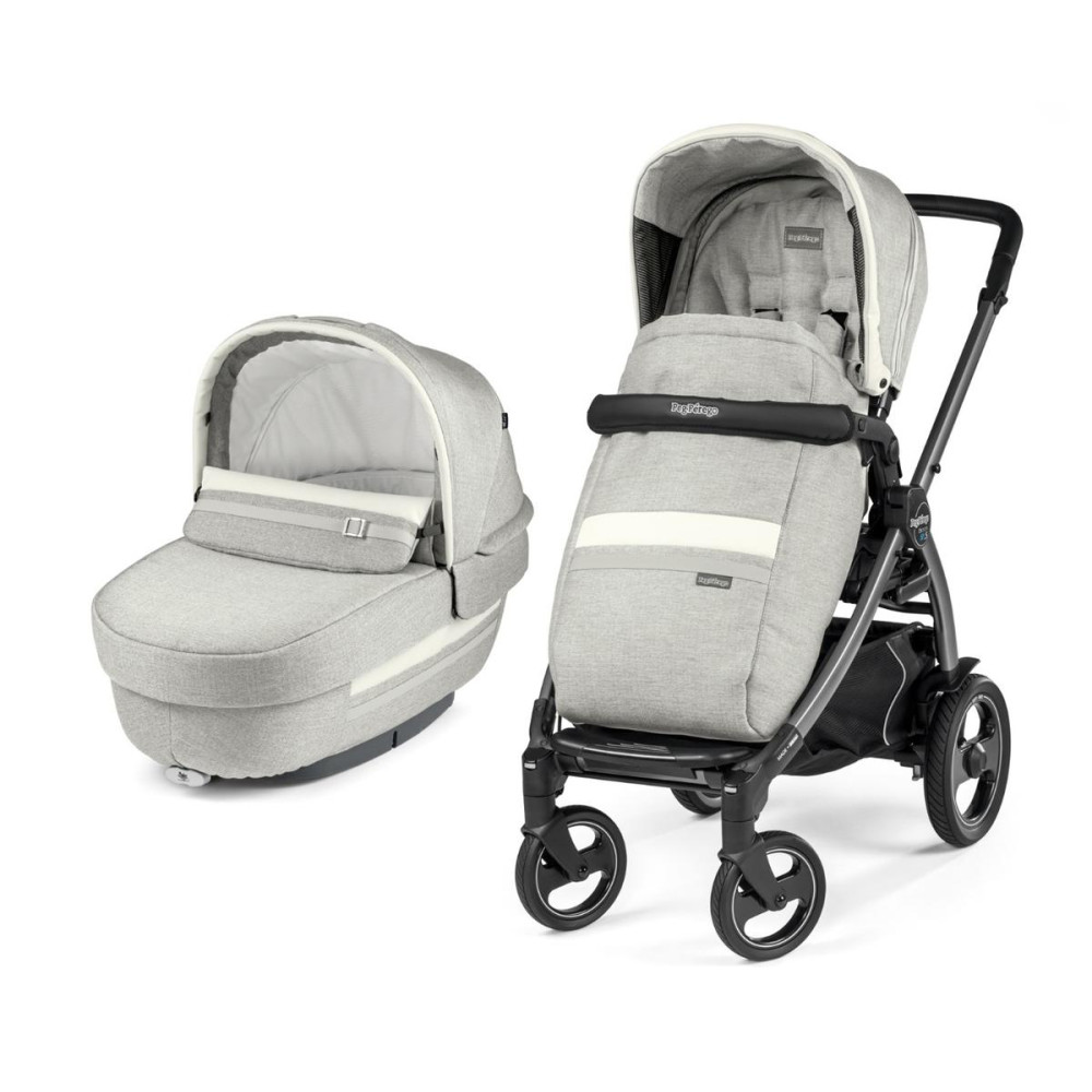 Коляска 3 в 1 Peg-Perego Book 51S Elite i-Size Luxe Pure