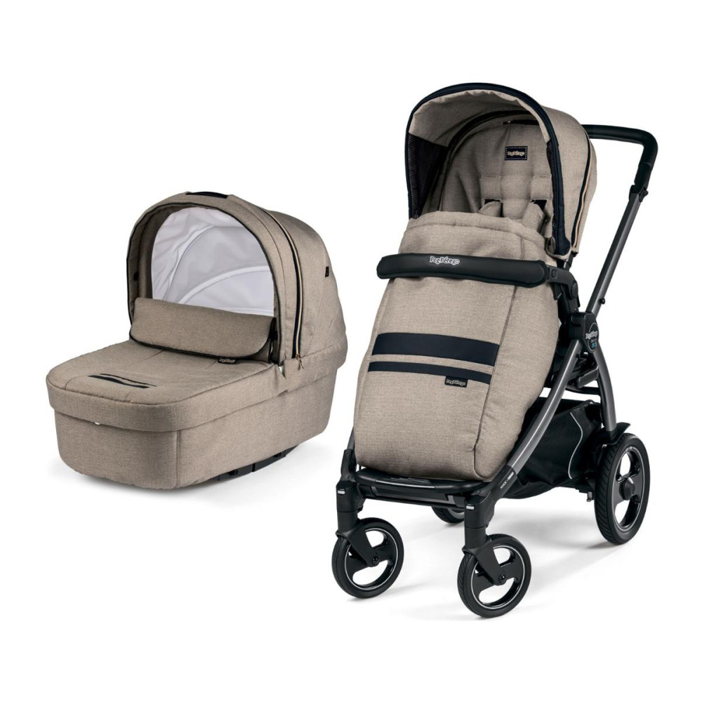 Коляска 2 в 1 Peg-Perego Book 51S Primonido Combo Luxe Ecru