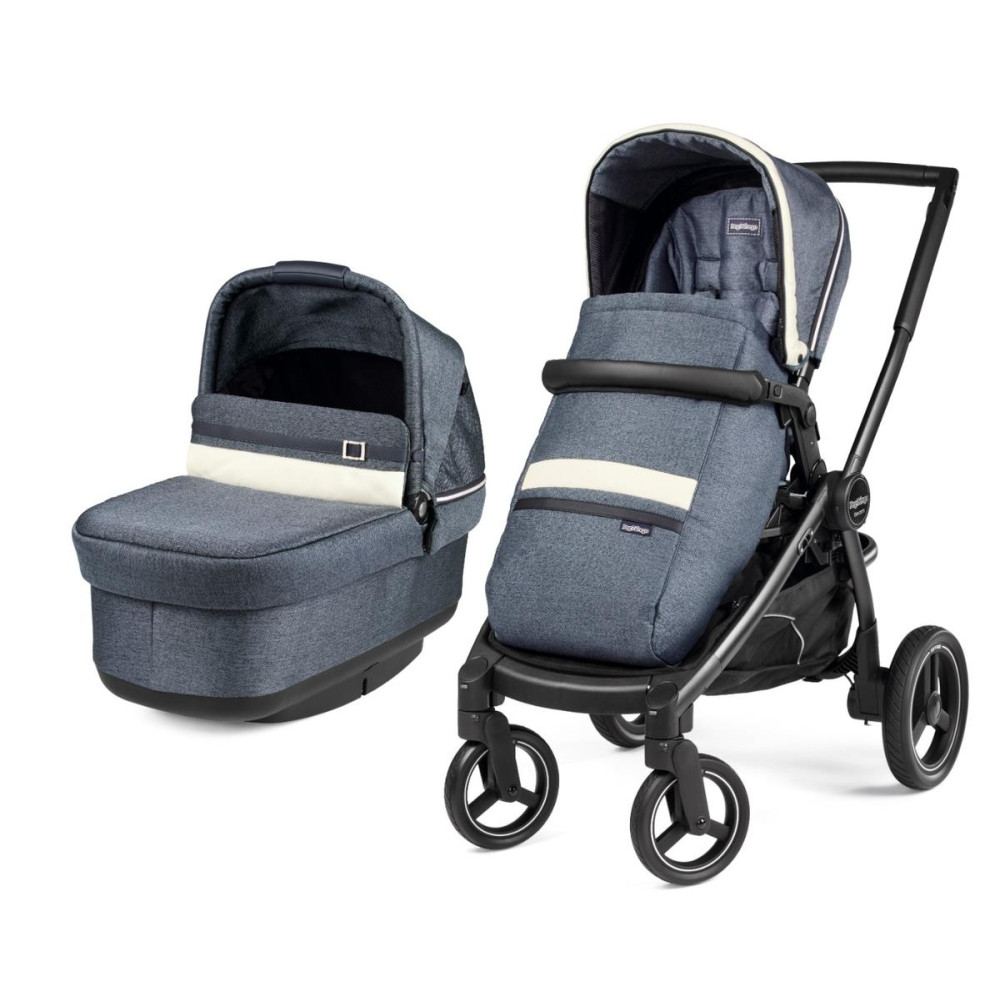 Коляска 2 в 1 Peg-Perego Team Pop-Up Combo Luxe Mirage