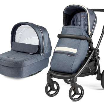 Коляска 2 в 1 Peg-Perego Team Primonido Combo Luxe Mirage