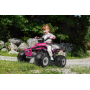 Детский электроквадроцикл Peg-Perego Corral T-Rex 330W pink