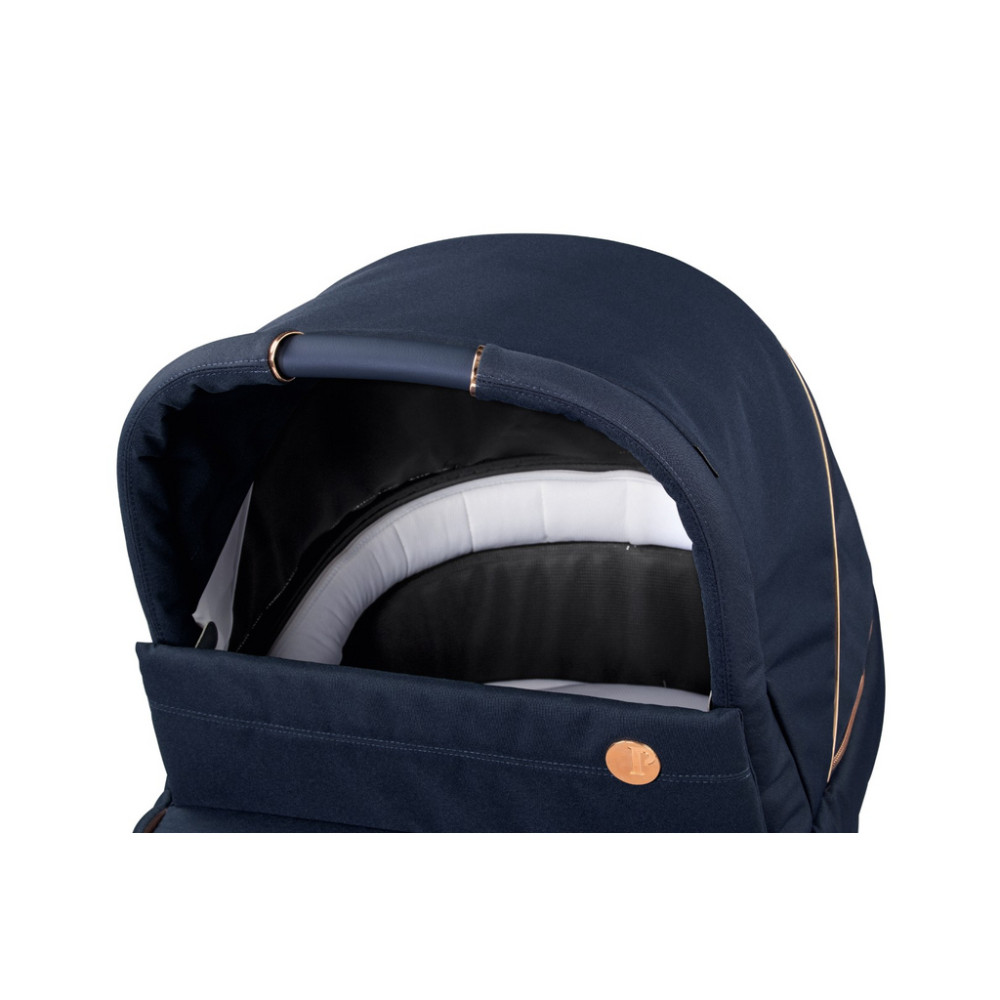 Коляска для новорожденных 3 в 1 Peg Perego Veloce Belvedere SLK Blue Shine