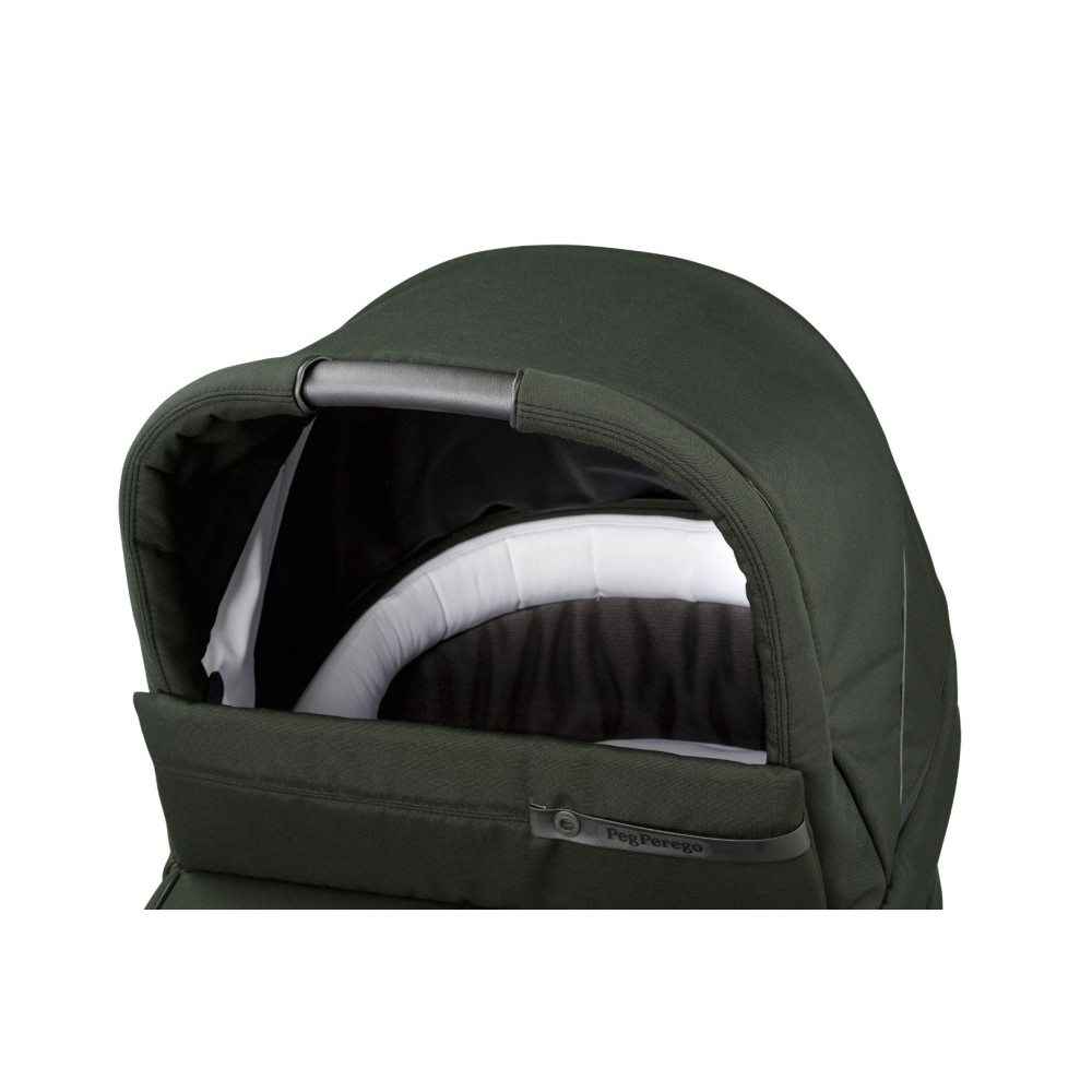 Коляска для новорожденных 3 в 1 Peg Perego Veloce TC Belvedere Lounge Green