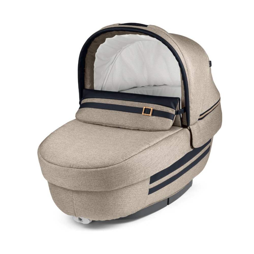 Коляска 3 в 1 Peg-Perego Team Elite i-Size Luxe Ecru