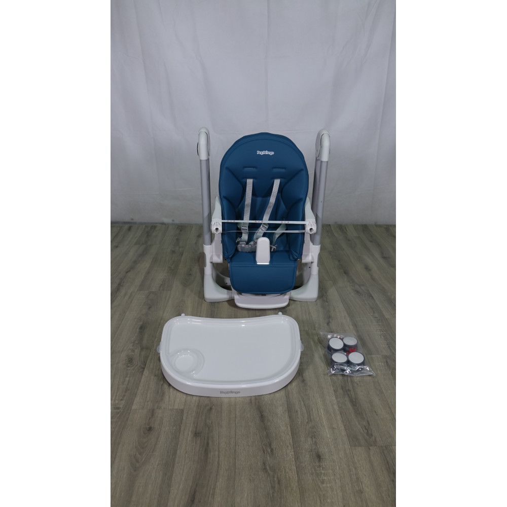 Стульчик для кормления Peg-Perego Prima Pappa Follow Me Petrolio