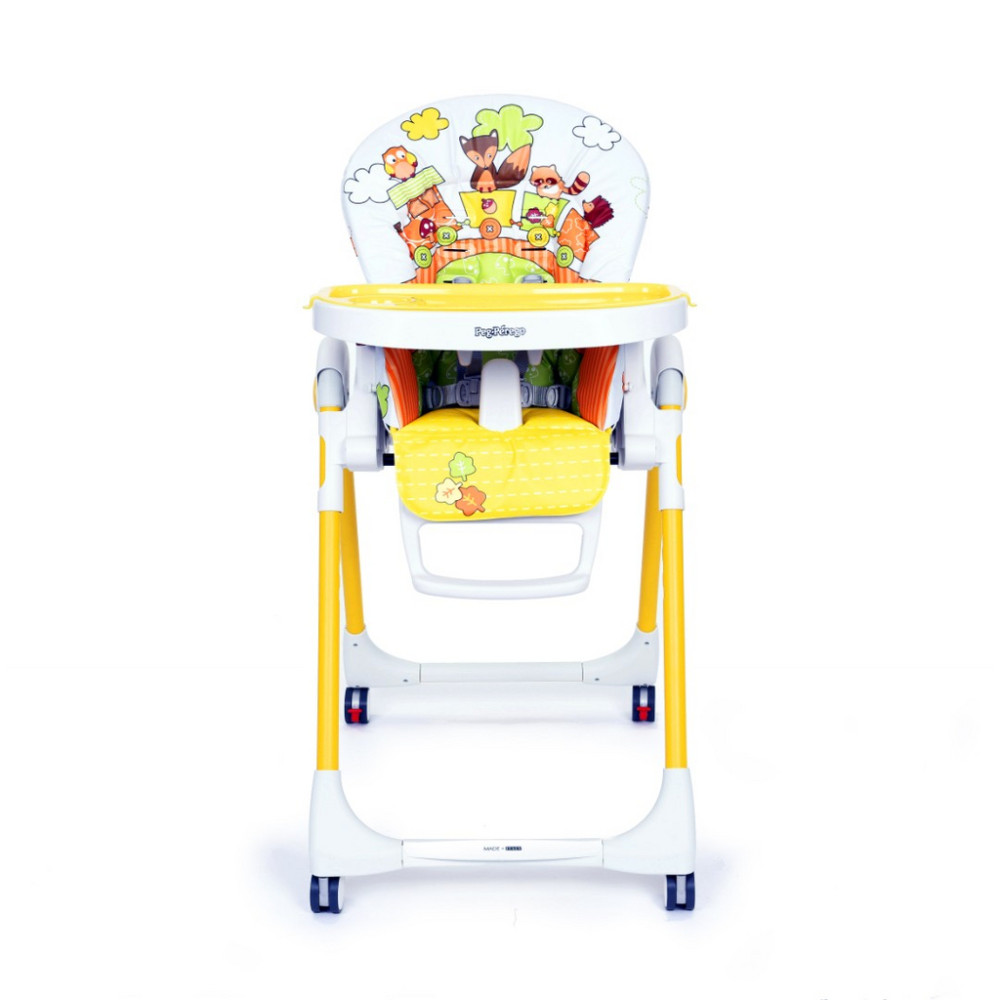 Стульчик для кормления Peg Perego Prima Pappa Follow Me Fox and Friends