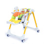 Стульчик для кормления Peg Perego Prima Pappa Follow Me Fox and Friends