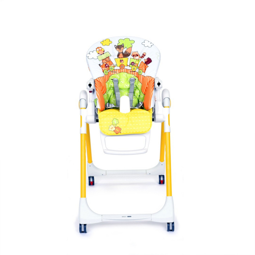 Стульчик для кормления Peg Perego Prima Pappa Follow Me Fox and Friends