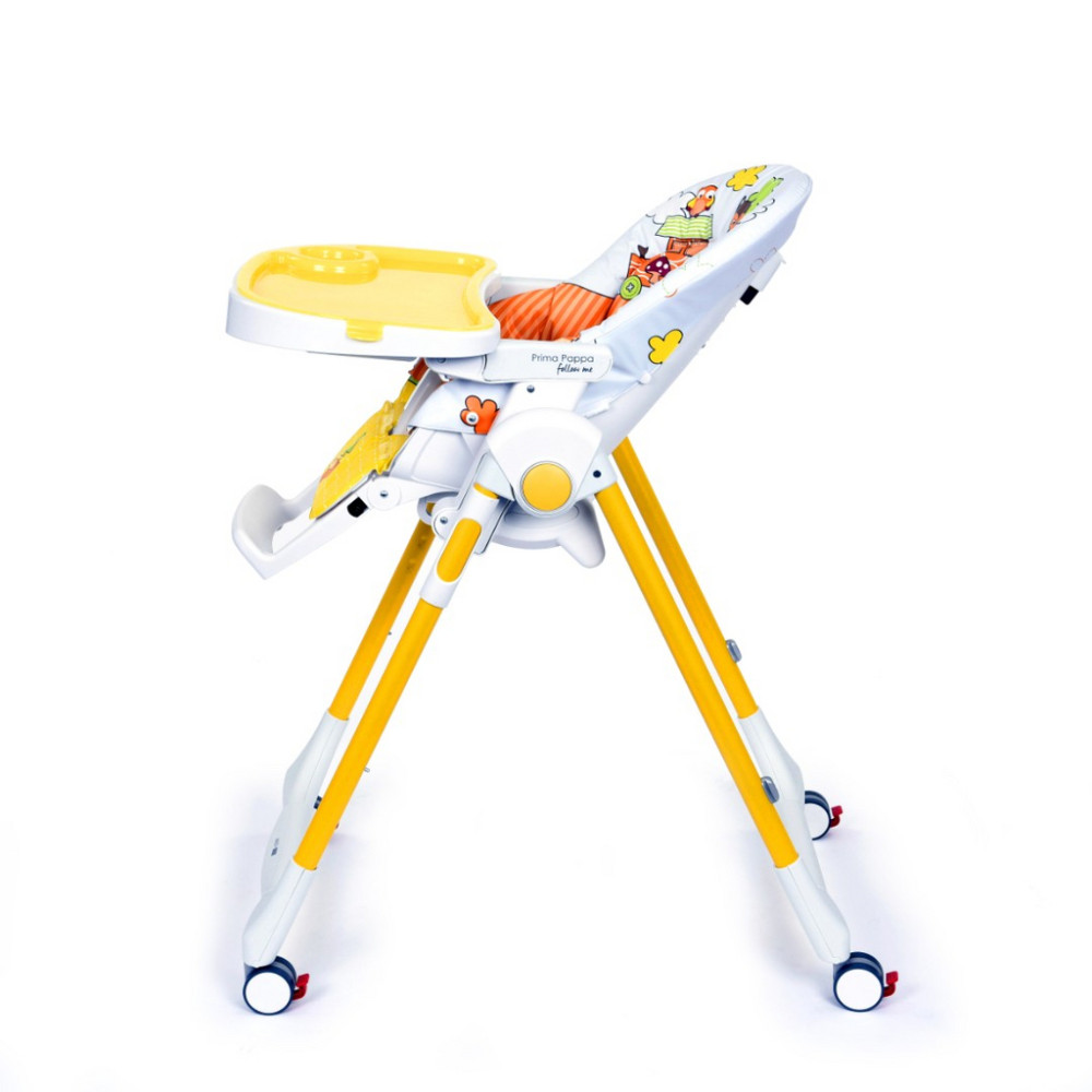 Стульчик для кормления Peg Perego Prima Pappa Follow Me Fox and Friends
