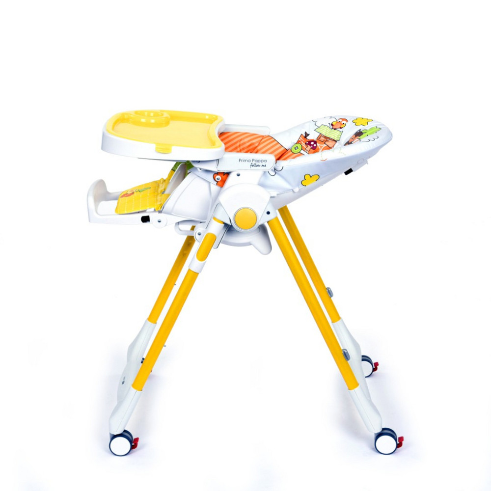 Стульчик для кормления Peg Perego Prima Pappa Follow Me Fox and Friends
