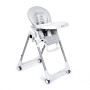 Стульчик для кормления Peg Perego Prima Pappa Follow Me Linear Grey