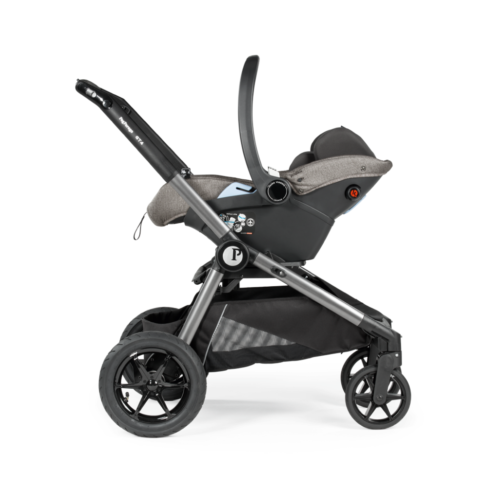 Коляска 3 в 1 Peg-Perego GT4 Lounge Modular City Grey
