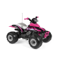 Детский электроквадроцикл Peg-Perego Corral T-Rex 330W pink