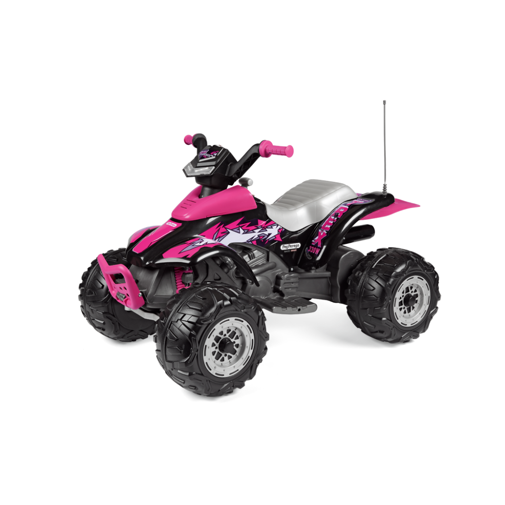 Детский электроквадроцикл Peg-Perego Corral T-Rex 330W pink
