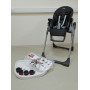 Стульчик для кормления Peg-Perego Prima Pappa Follow Me Hi-Tech Licorice
