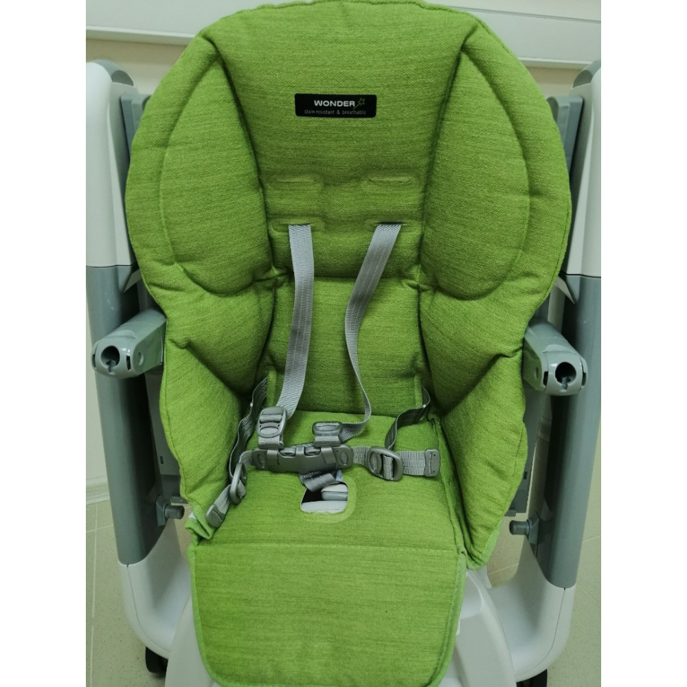 Стульчик для кормления Peg-Perego Tatamia Follow Me Wonder Green