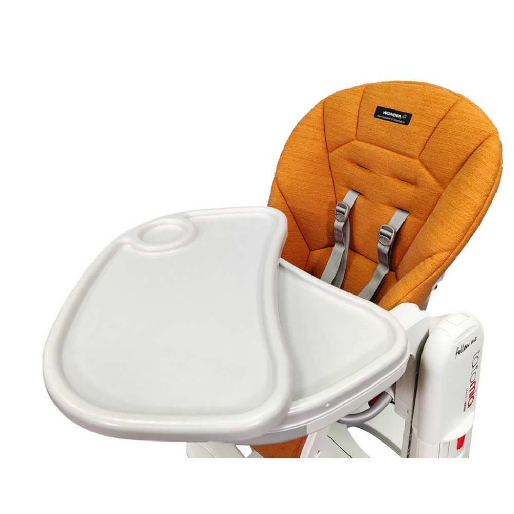Стульчик для кормления Peg Perego Tatamia Follow Me Wonder Grey New