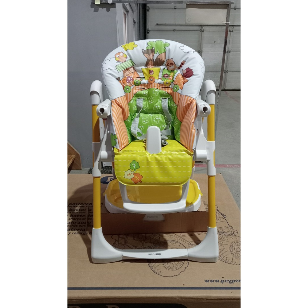 Стульчик для кормления Peg Perego Prima Pappa Follow Me Fox and Friends