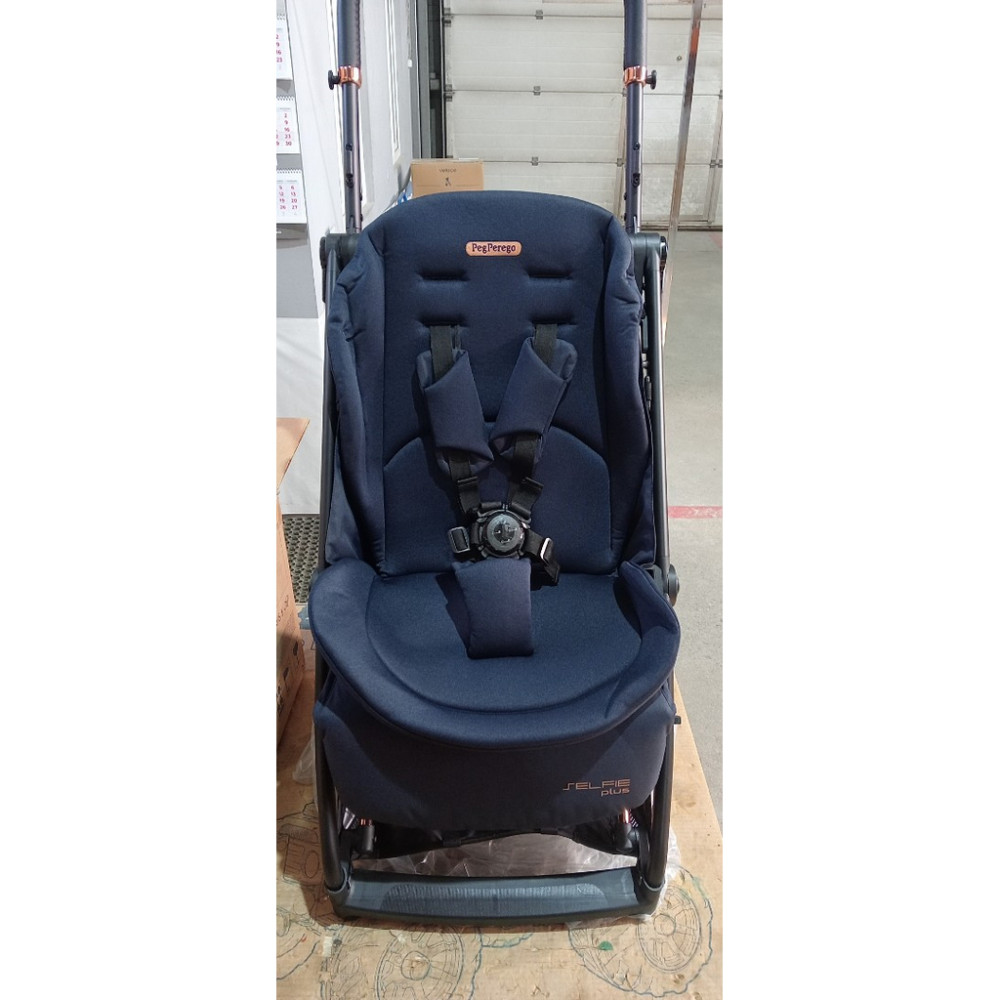 Коляска прогулочная детская Peg Perego Selfie Plus Blue Shine