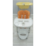 Стульчик для кормления Peg Perego Tatamia Follow Me Wonder Orange New