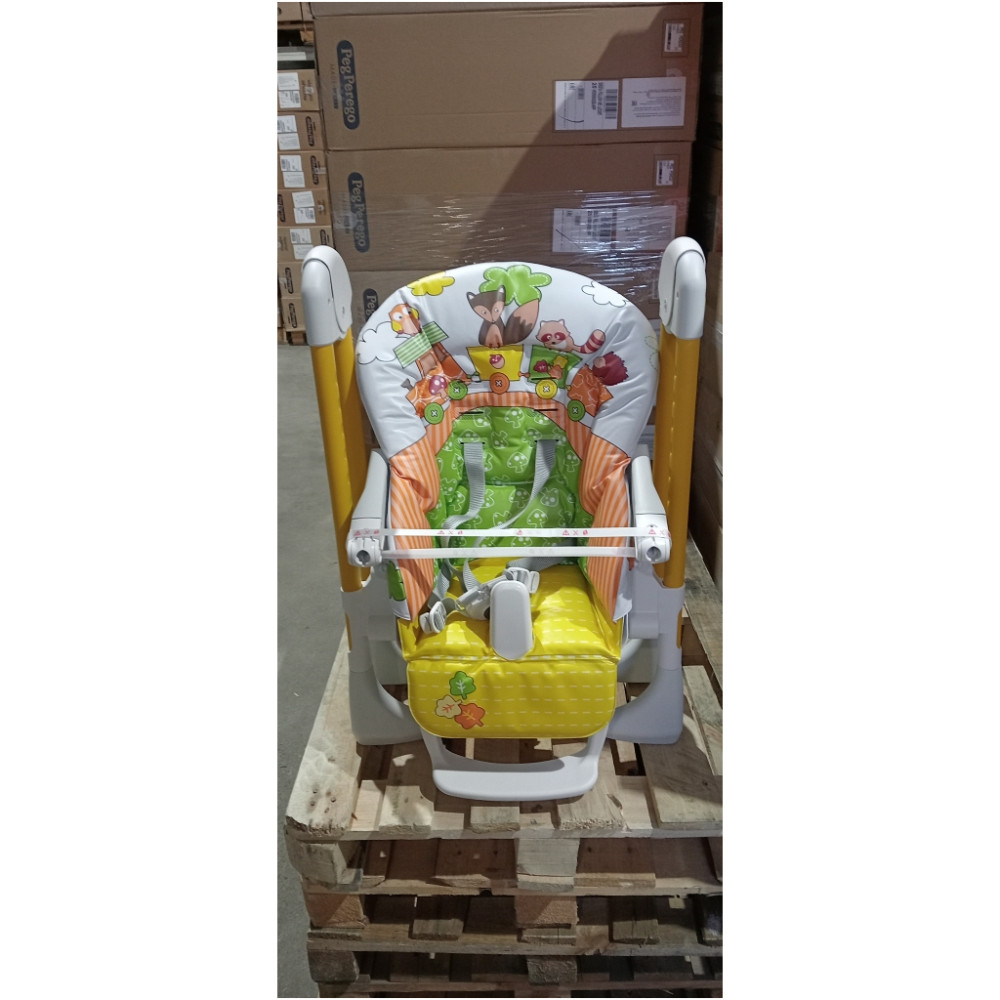 Стульчик для кормления Peg Perego Prima Pappa Follow Me Fox and Friends