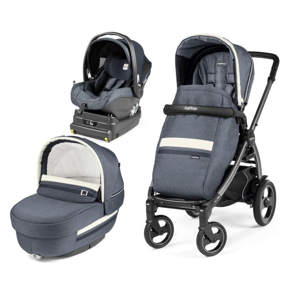 Коляска 3 в 1 Peg-Perego Book 51S Elite i-Size Luxe Mirage