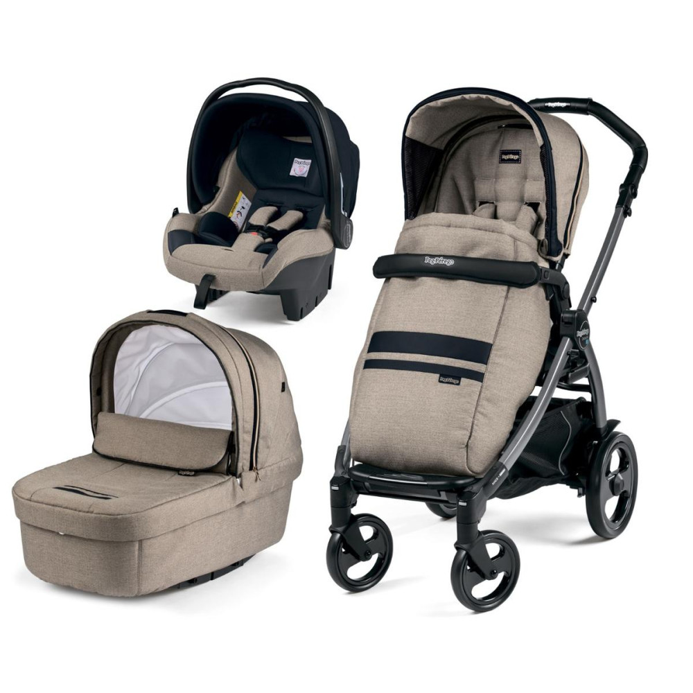 Коляска 3 в 1 Peg-Perego Book 51 Primonido SL Luxe Ecru