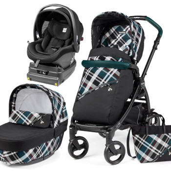 Коляска Peg-Perego Book Tartan i-Size Elite Modular