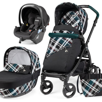 Коляска Peg-Perego Book Tartan SL Elite Modular