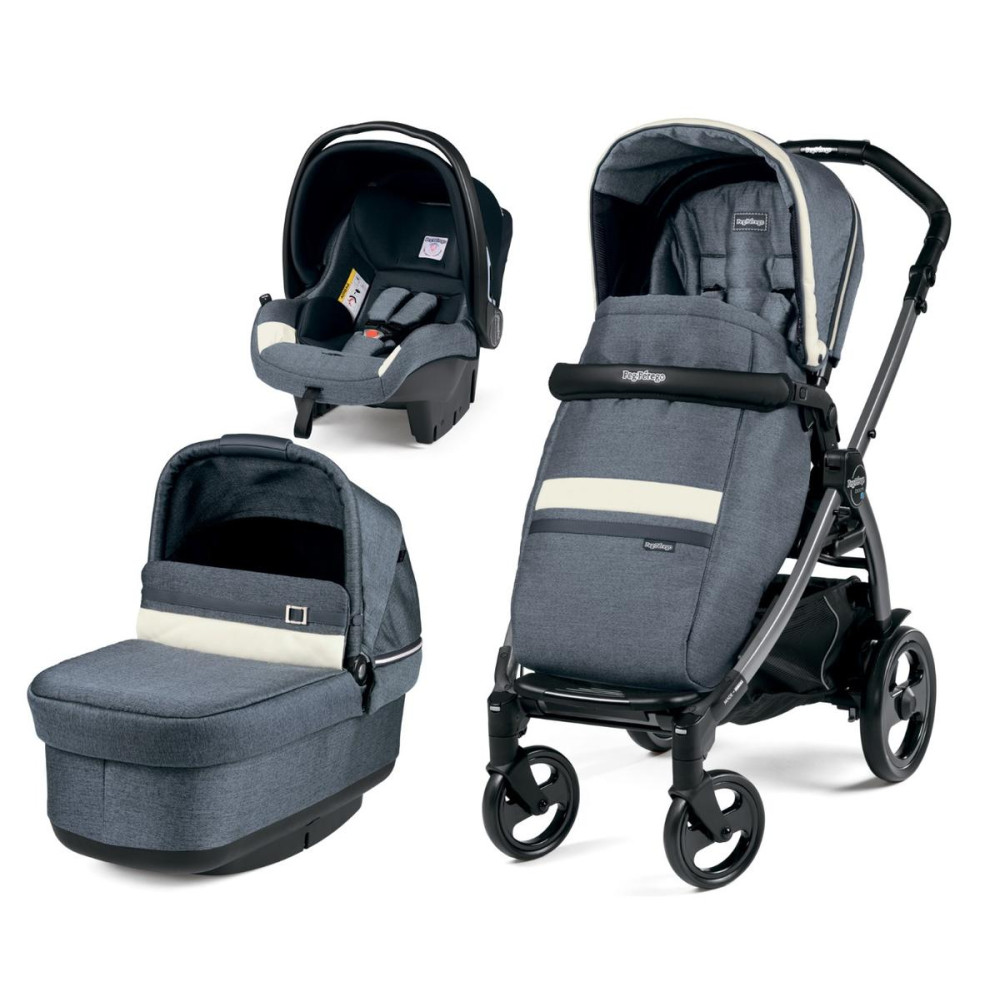 Коляска 3 в 1 Peg-Perego Book 51 Pop-Up SL Luxe Mirage