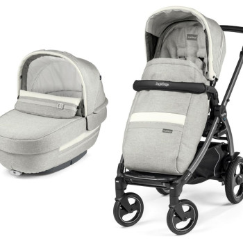 Коляска 2 в 1 Peg-Perego Book 51S Elite Combo Luxe Pure