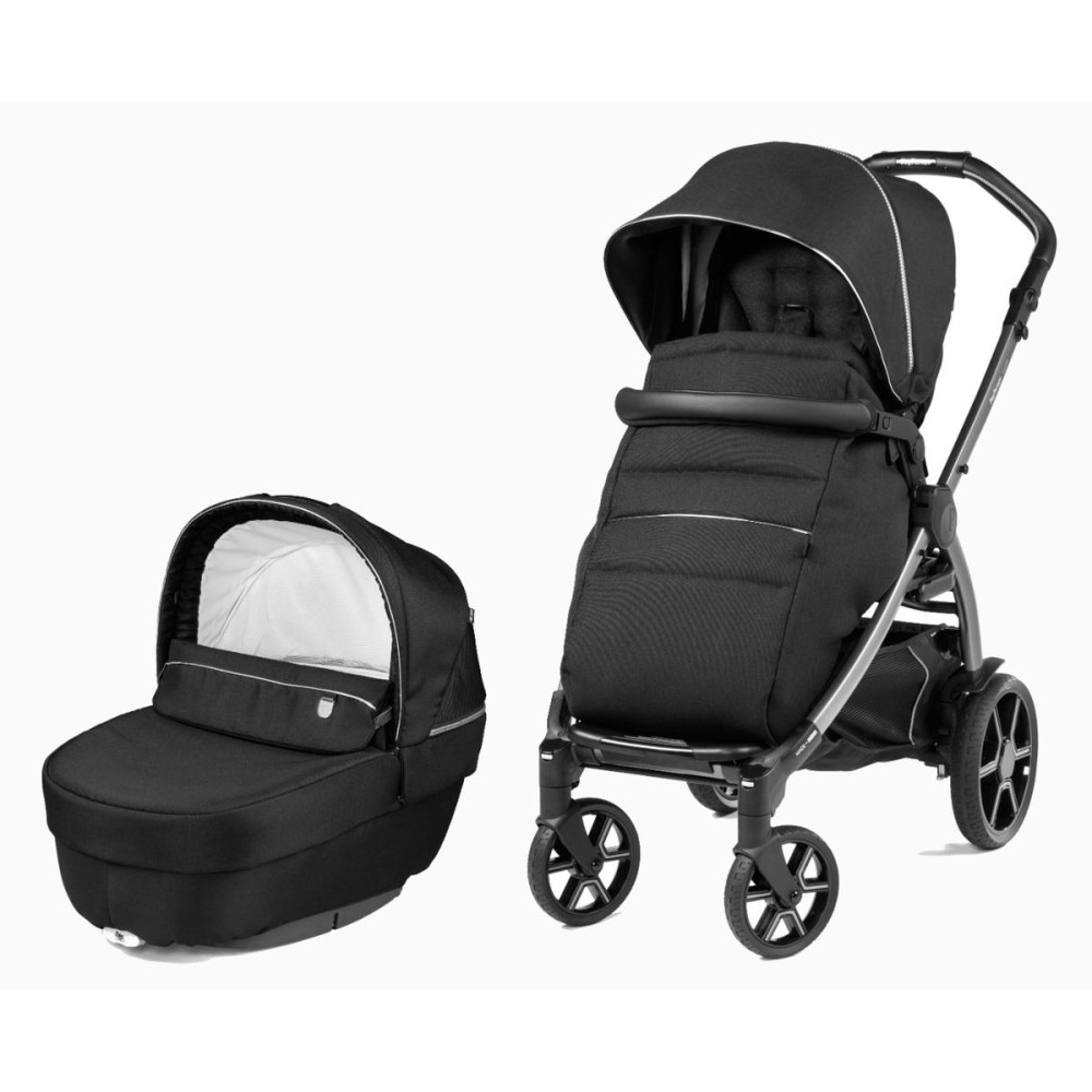 Коляска 2 в 1 Peg Perego Book Combo Black Shine