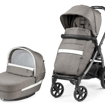 Коляска 2 в 1 Peg Perego Book Combo City Grey