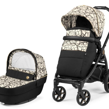 Коляска 2 в 1 Peg Perego Book Combo Graphic Gold