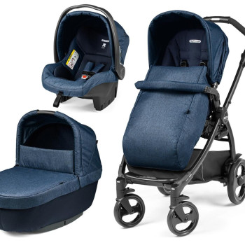 Коляска 3 в 1 Peg-Perego Futura Modular Indigo