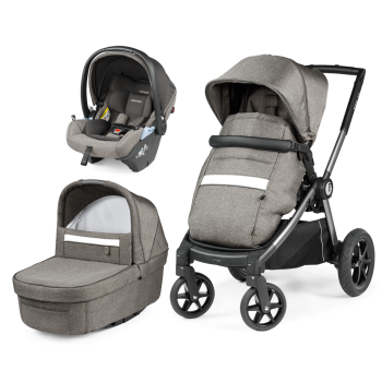 Коляска 3 в 1 Peg-Perego GT4 Lounge Modular City Grey
