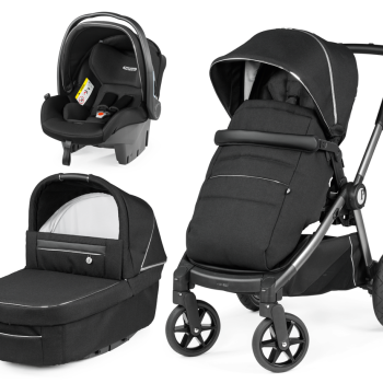 Коляска 3 в 1 Peg-Perego GT4 SL Modular Black Shine