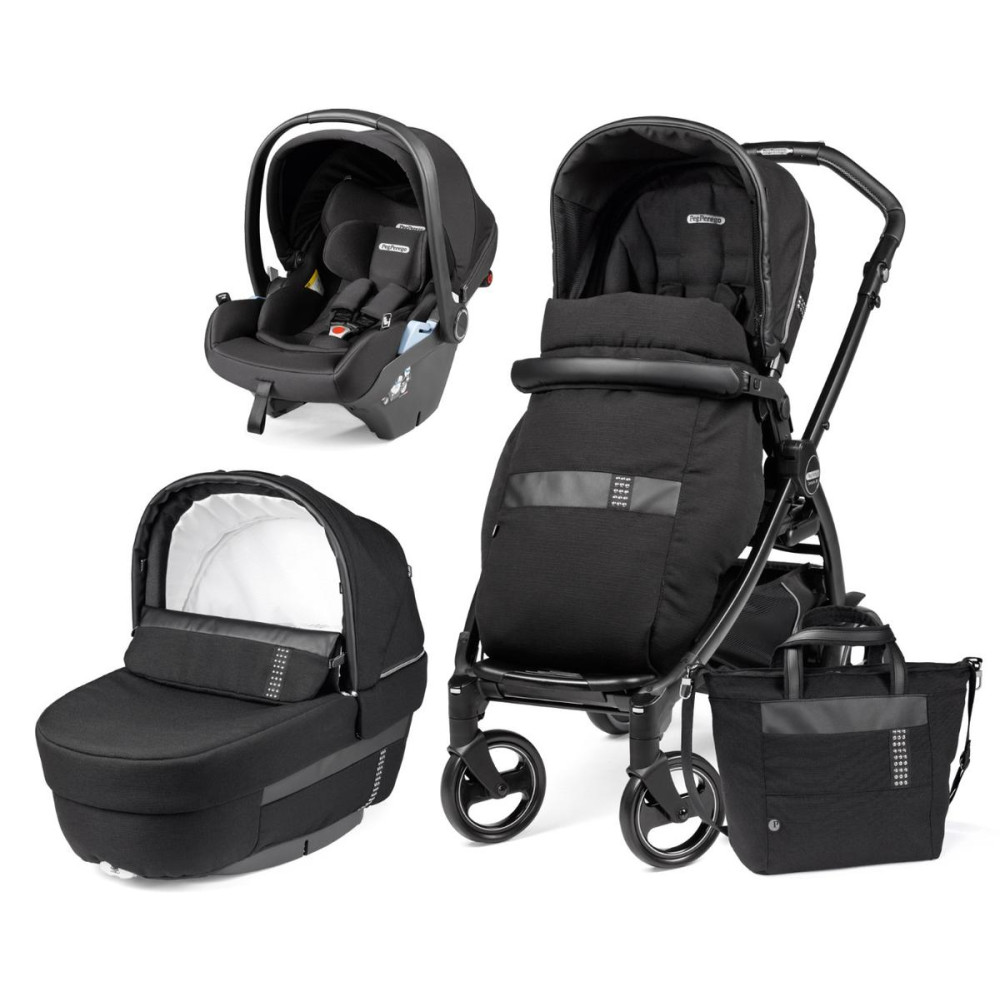 Коляска Peg-Perego Book Rock Black Lounge Elite Modular