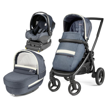 Коляска 3 в 1 Peg-Perego Team Elite i-Size Luxe Mirage