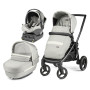 Коляска 3 в 1 Peg-Perego Team Elite i-Size Luxe Pure