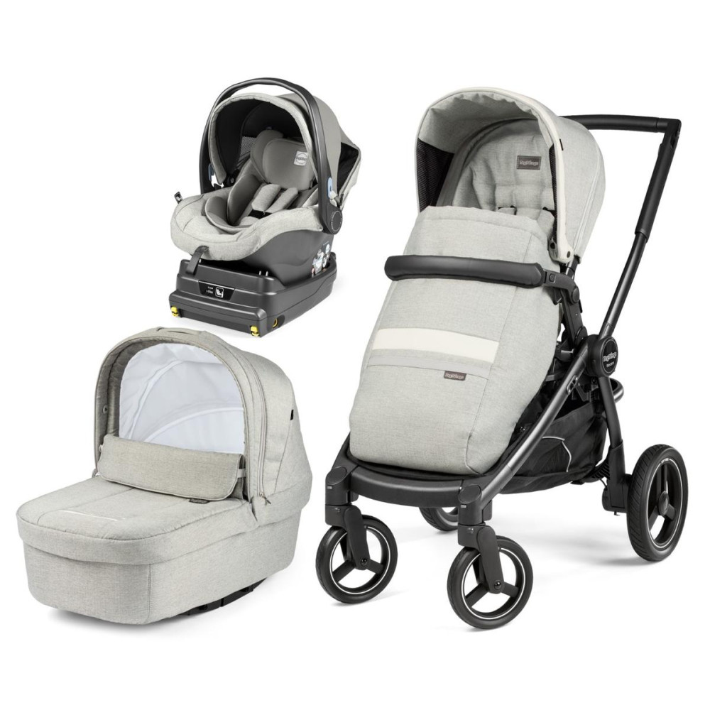 Коляска 3 в 1 Peg-Perego Team Primonido i-Size Luxe Pure