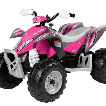 Электро квадроцикл Peg-Perego Polaris Outlaw Pink Power