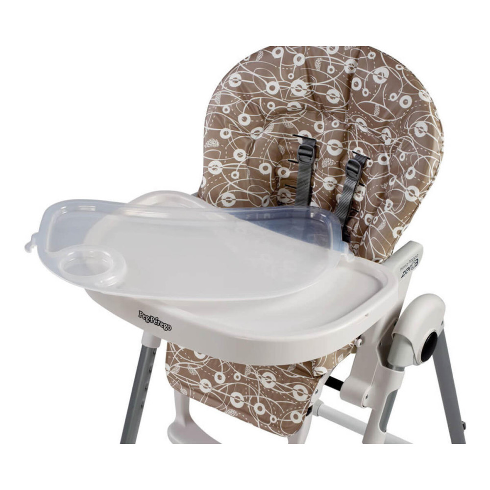 Стульчик для кормления Peg-Perego Prima Pappa Follow Me Babydot Beige